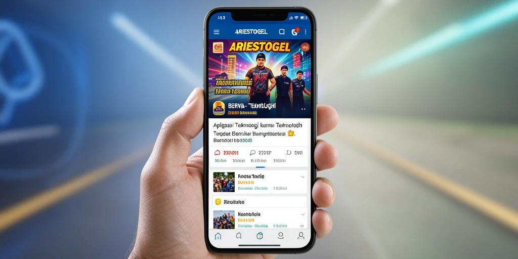 Tampilan antarmuka ARIESTOGEL yang modern dan mudah digunakan.