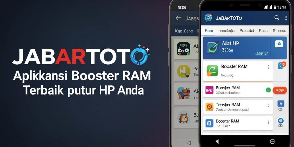 Antarmuka JABARTOTO yang sederhana dan fungsional untuk Booster RAM.