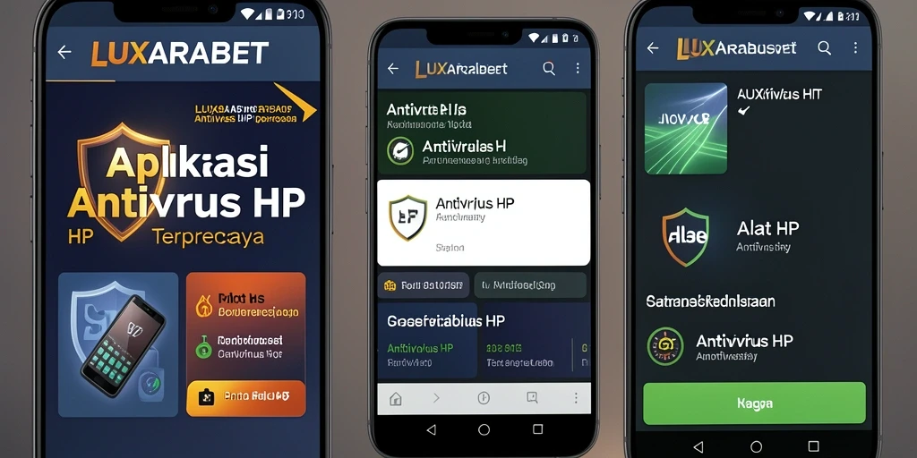 Antarmuka LUXARABET yang intuitif dan mudah dipahami.