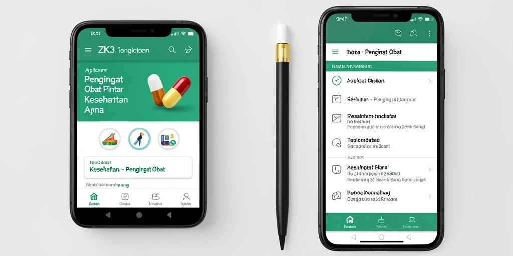 Tampilan antarmuka ZK3 yang intuitif dan user-friendly.
